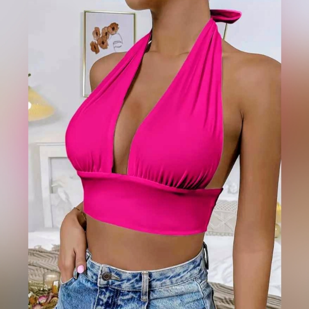 Sexy V-neck top💖💗 - Picture 3 of 5